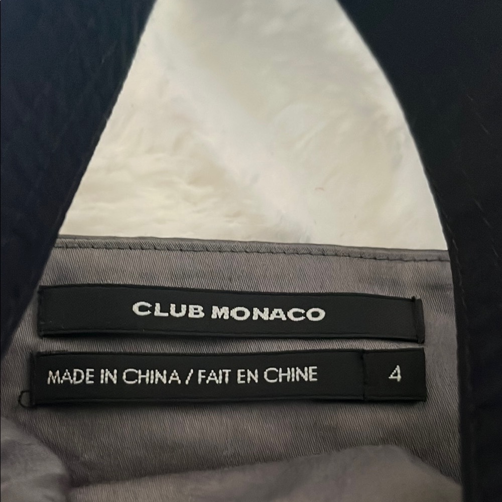 Club Monaco Satin Boho Cream Sundress Sleeveless Spaghetti Strap Cocktail - Picture 3 of 10